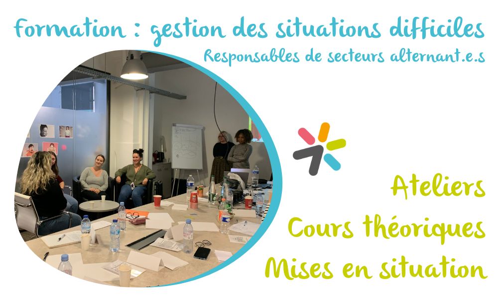 Mise en situation des apprentis pendant la formation